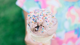 Photo Ice cream cone